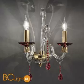 Бра Euroluce Rubino Alicante A2 Ruby