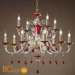 Люстра Euroluce Rubino Alicante L8+4 Ruby