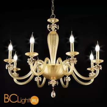 Люстра Euroluce Sheen L8 antique rose