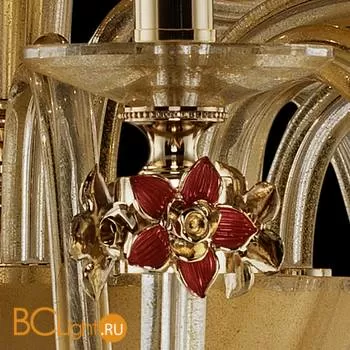 Люстра Euroluce Sheen L8+4 red - Фото 0