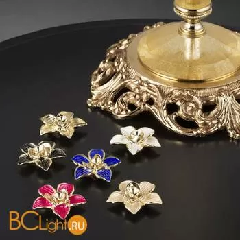 Люстра Euroluce Sheen L8+4 red - Фото 1