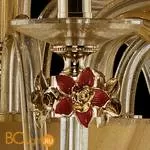 Люстра Euroluce Sheen L8+4 red - Фото 0