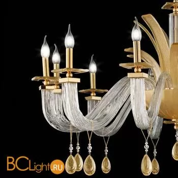Люстра Euroluce Soar L12 gold Sheen - Фото 0