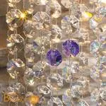Настенный светильник Euroluce Stars A2 silver C COLLECTION violet - Фото 0