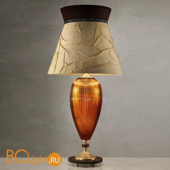 Настольная лампа Euroluce Supreme LG1 gold Amber