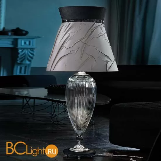 Настольная лампа Euroluce Supreme LG1 silver Clear