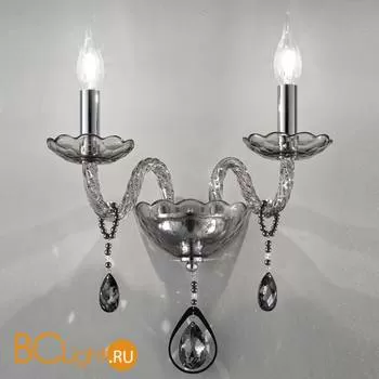 Бра Euroluce Toochic A2 Silver Fume