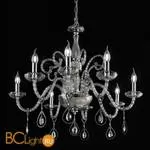 Люстра Euroluce Toochic L8 Silver Fume