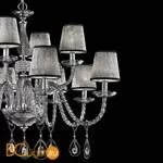 Люстра Euroluce Toochic L8+4 Silver Fume Shade - Фото 1