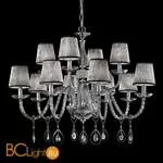 Люстра Euroluce Toochic L8+4 Silver Fume Shade
