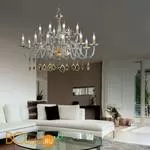 Люстра Euroluce Toochic L12+6 Gold Fume - Фото 0