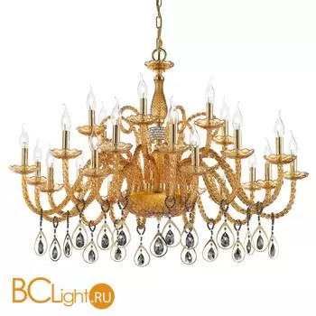 Люстра Euroluce Toochic L12+6+6 Gold Amber
