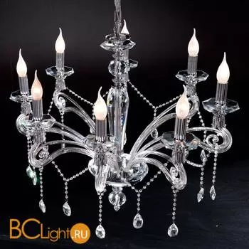 Люстра Euroluce Venere L8 chrome