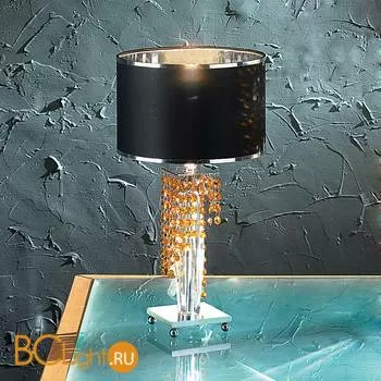 Настольная лампа Euroluce Venice Superlux LP1 silver amber