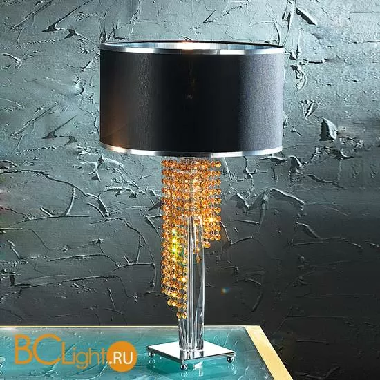 Настольная лампа Euroluce Venice Superlux LG1 silver amber