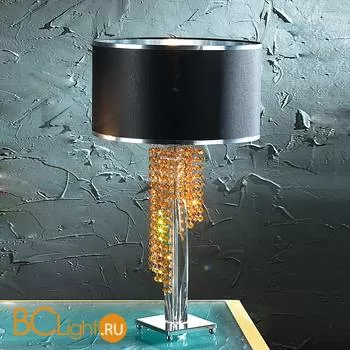 Настольная лампа Euroluce Venice Superlux LG1 silver amber
