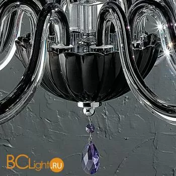 Люстра Euroluce Venice Superlux L8 silver black blue violet - Фото 1