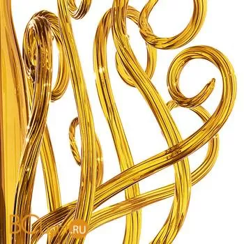 Подвесной светильник Euroluce Yncanto S1 CURL SHADE Amber - Фото 0