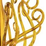 Подвесной светильник Euroluce Yncanto S1 CURL SHADE Amber - Фото 0