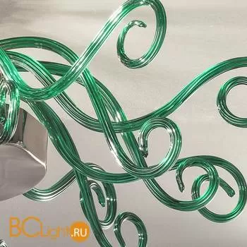 Потолочный светильник Euroluce Yncanto PL8 Green - Фото 0