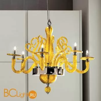Люстра Euroluce Yncanto L6 small Amber