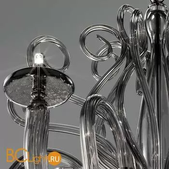 Люстра Euroluce Yncanto L4+4 Fume - Фото 0