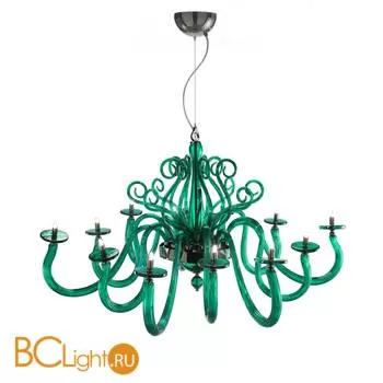 Люстра Euroluce Yncanto L6+6 Green - Фото 0