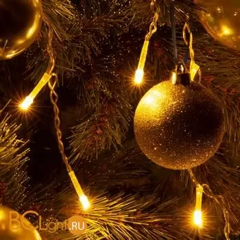 Гирлянда бахрома теплый белый 1,8*0,5М IP20 100-001 a060410 - Фото 2