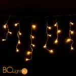 Гирлянда бахрома теплый белый 1,8*0,5М IP20 100-001 a060410 - Фото 1