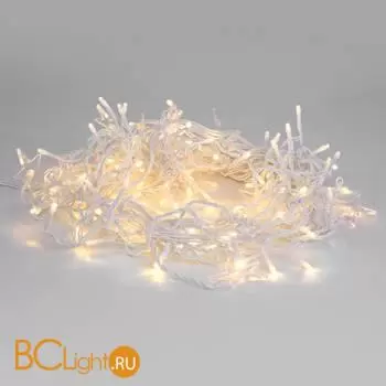 Гирлянда Eurosvet 100-102 new 100-102 теплый белый 3*0,6м IP65 a064437 - Фото 1