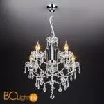 Люстра Eurosvet 3908 3908/5 хром/прозрачный хрусталь Strotskis - Фото 6