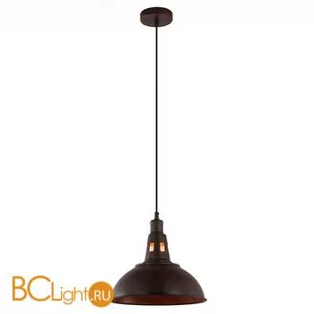 Подвесной светильник Eurosvet 50052/1 патинированный черный