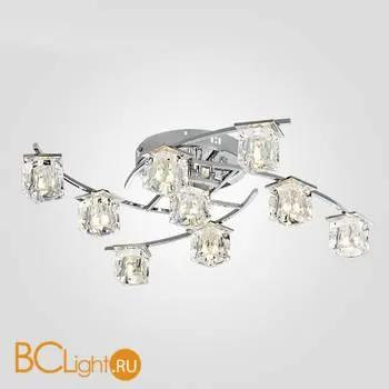 Потолочная люстра Eurosvet 80105/9 хром