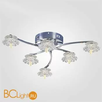 Потолочная люстра Eurosvet 80106/6 хром