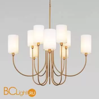 Люстра Eurosvet Abbey new 60164/10 латунь a065749 - Фото 1