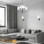 Настенный светильник Eurosvet Abbey new 60164/1 черный a065751 - Фото 2