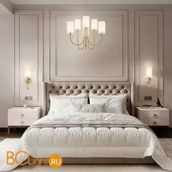 Настенный светильник Eurosvet Abbey new 60164/1 латунь a065752 - Фото 2