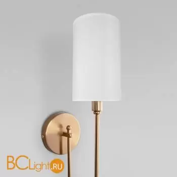 Настенный светильник Eurosvet Abbey new 60164/1 латунь a065752 - Фото 1