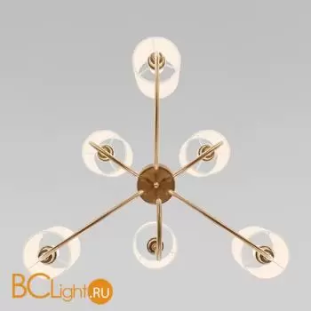 Люстра Eurosvet Abbey new 60164/6 латунь a065745 - Фото 1