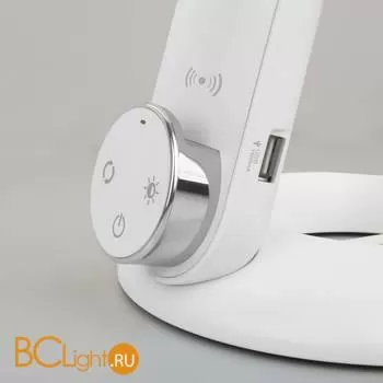 Настольная лампа Eurosvet Action 80428/1 белый a053234 - Фото 1