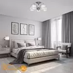 Потолочная люстра Eurosvet Adagio 60080/5 сатин-никель - Фото 2