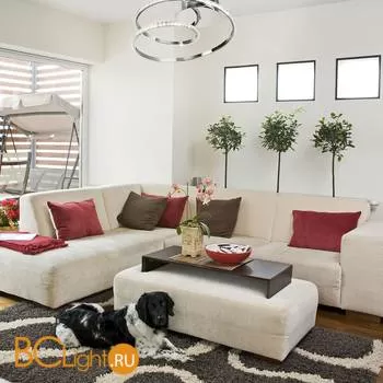 Потолочный светильник Eurosvet Adajio 90064/2 хром 36W - Фото 2