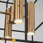 Подвесной светильник Eurosvet Adamson 70142/8 латунь a060669 - Фото 0