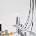 Люстра Eurosvet Adelia 60064/8 хром - Фото 5