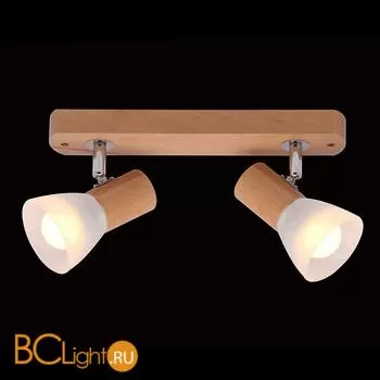 Спот (точечный светильник) Eurosvet Admiral 20045/2 светлое дерево