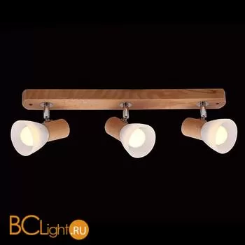 Спот (точечный светильник) Eurosvet Admiral 20045/3 светлое дерево