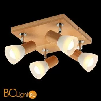 Спот (точечный светильник) Eurosvet Admiral 20045/4 светлое дерево