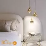 Подвесной светильник Eurosvet Adour new 50256/1 LED золото a063856 - Фото 1