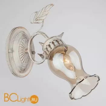 Бра Eurosvet Афелия 60021/1 белый с золотом