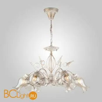 Люстра Eurosvet Афелия 60021/6 белый с золотом - Фото 0